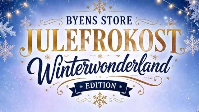Byens Julefrokost 2026 – Winter Wonderland