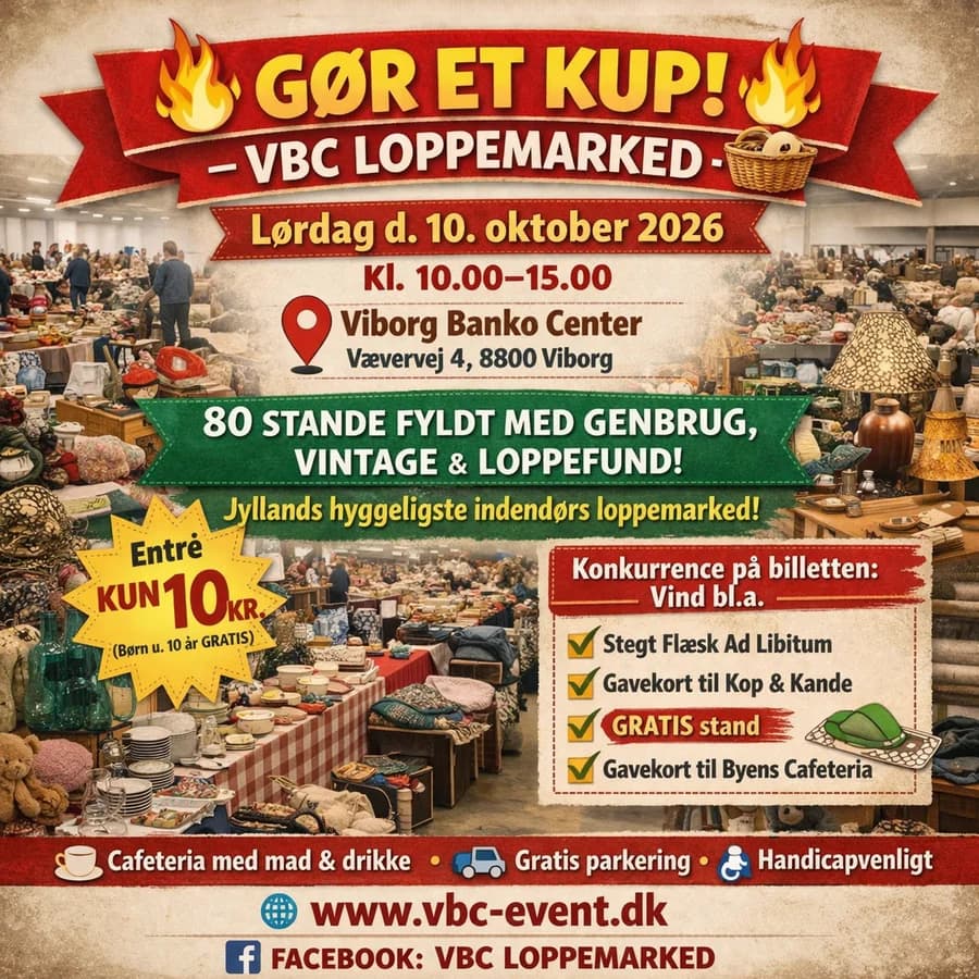 VBC Loppemarked 10. okt 2026