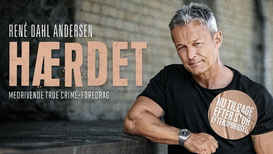 Hærdet - Medrivende true crime-foredrag med René Dahl Andersen