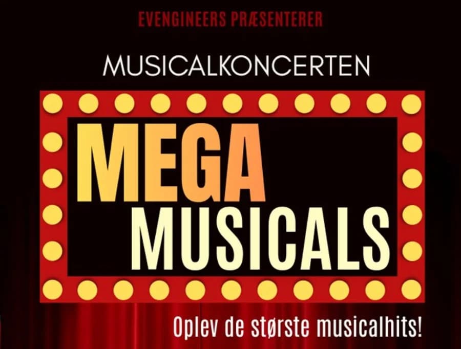 Mega Musicals: Musicalkoncert i Gudenåhuset