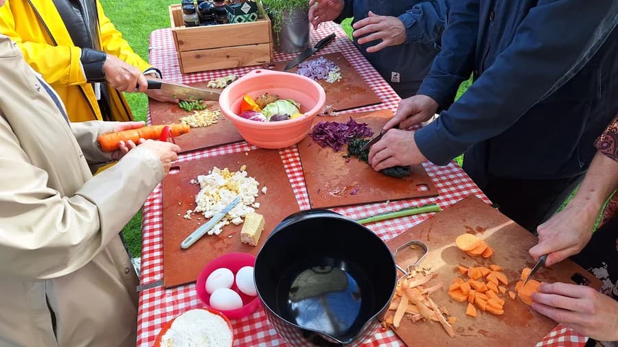 Madværksted: Øf's deller med mayo-dip