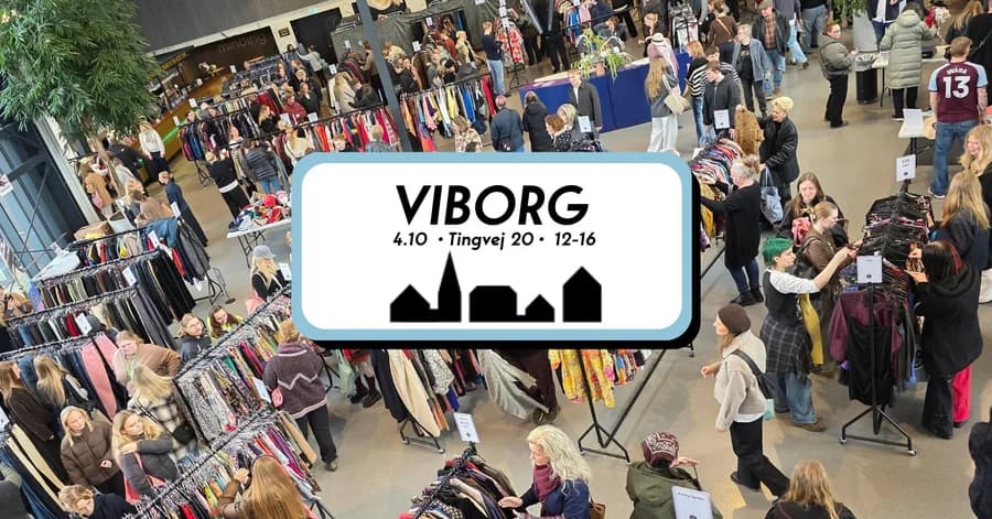 Viborg vintage tøjmarked