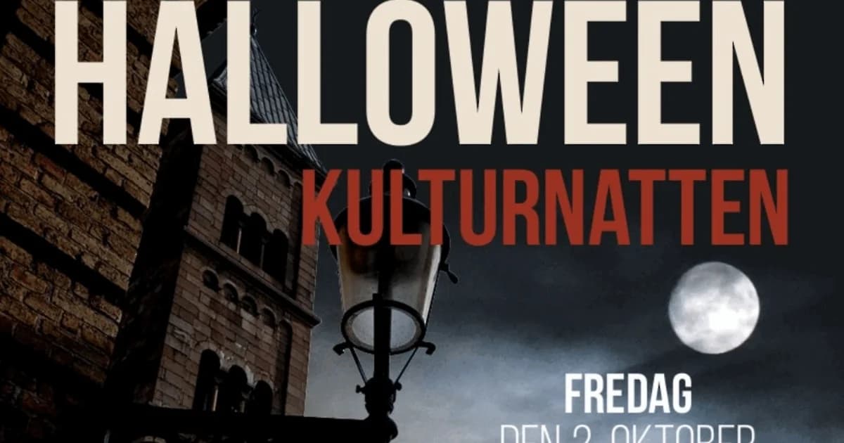 Halloween, Kulturnatten og Open by Night