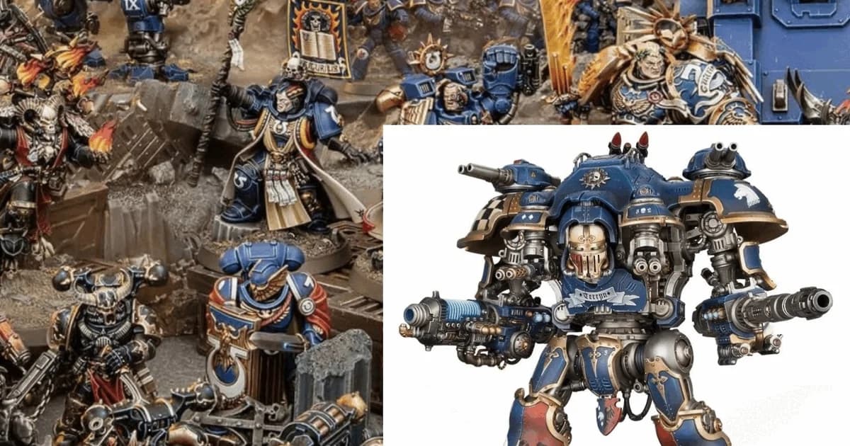 Mød Rasmus som maler Warhammer figurer