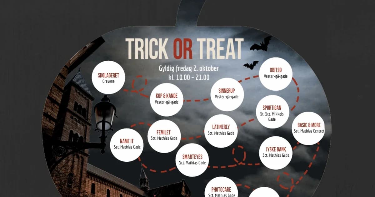 Trick or Treat billetten - Open by Night i Viborg