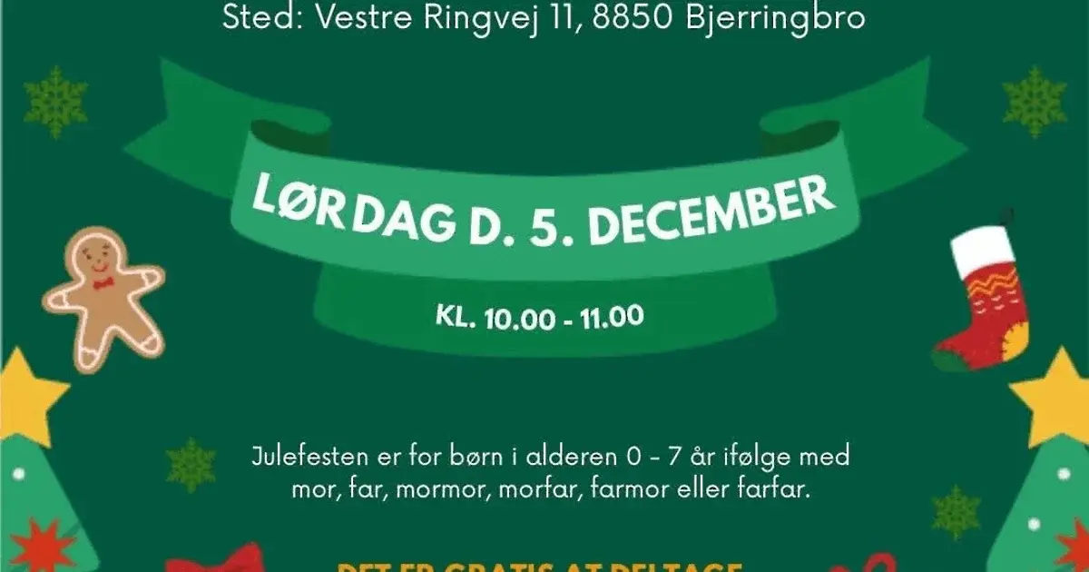 Julegymnastik på redskaber