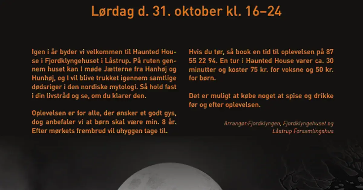 Haunted House i Fjordklyngehuset
