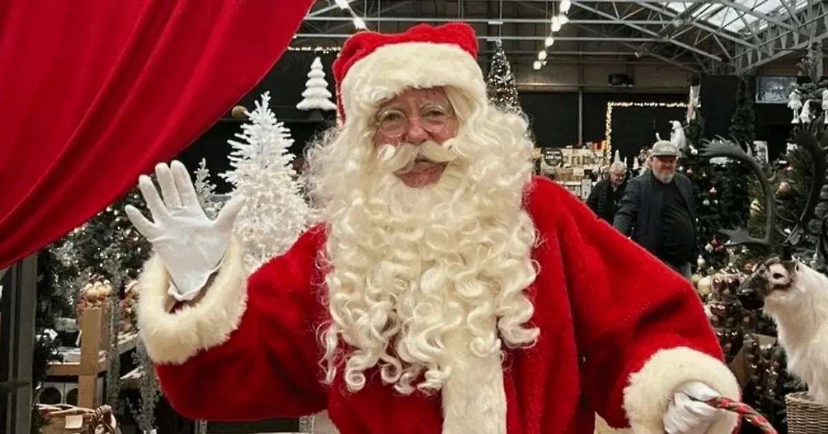 Møde med julemanden i Plantorama Viborg