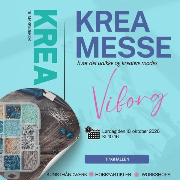 Viborg KREA-messe 10. oktober 2026