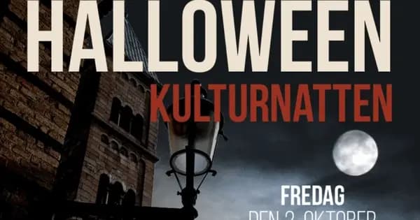 Halloween, Kulturnatten og Open by Night