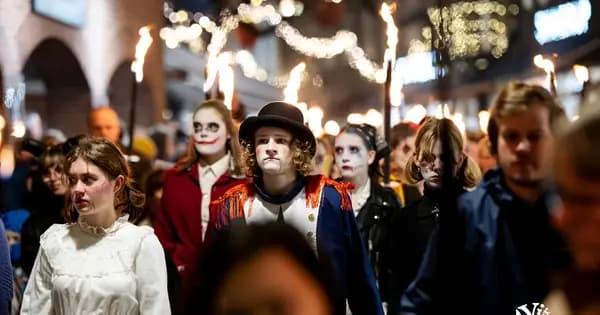 Kulturskolens Halloween i Viborg
