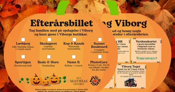 Efterårsferiebillet 2026