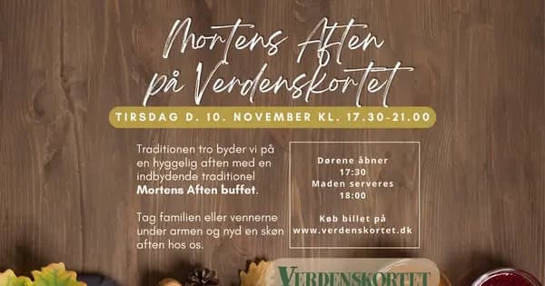 Mortens aften på Verdenskortet