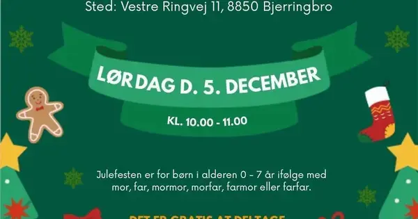 Julegymnastik på redskaber