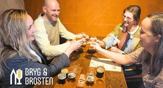 Guidet tur og ølsmagning - Bryg & Brosten