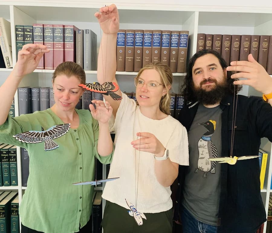Kreativt fugleværksted i Makerspace Viborg