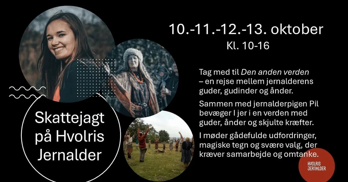 Skattejagt på Hvolris Jernalder