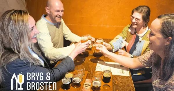 Guidet tur og ølsmagning - Bryg & Brosten